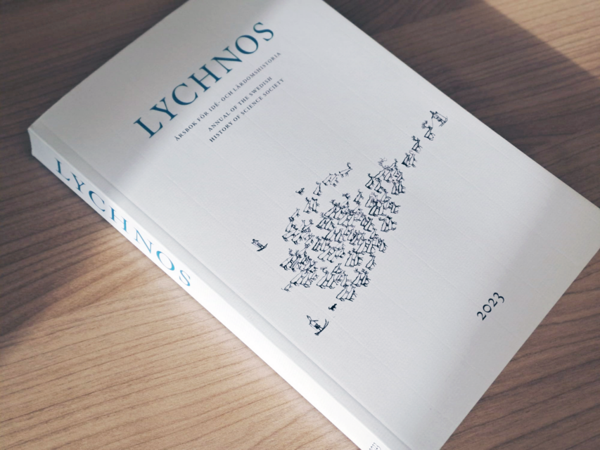 Cover of the 2023 yearbook Lychnos: Annual of the Swedish History of Science Society