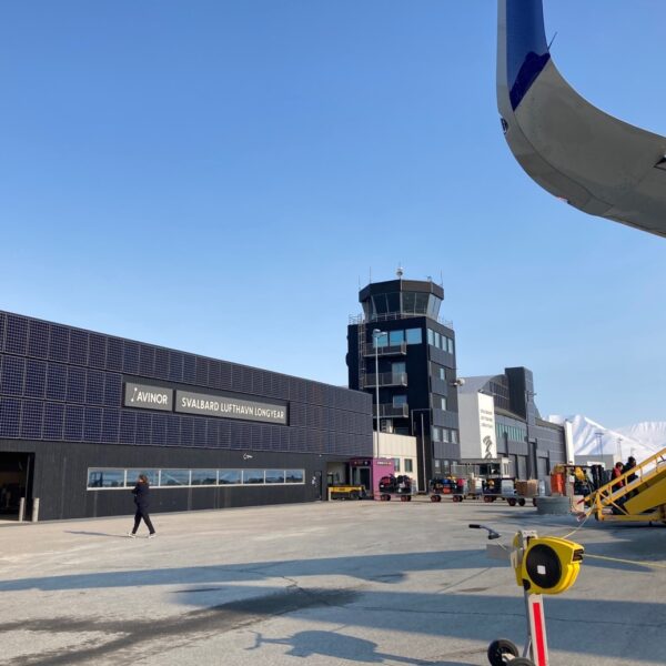 Svalbard Airport, Photo by Alexandra Meyer.