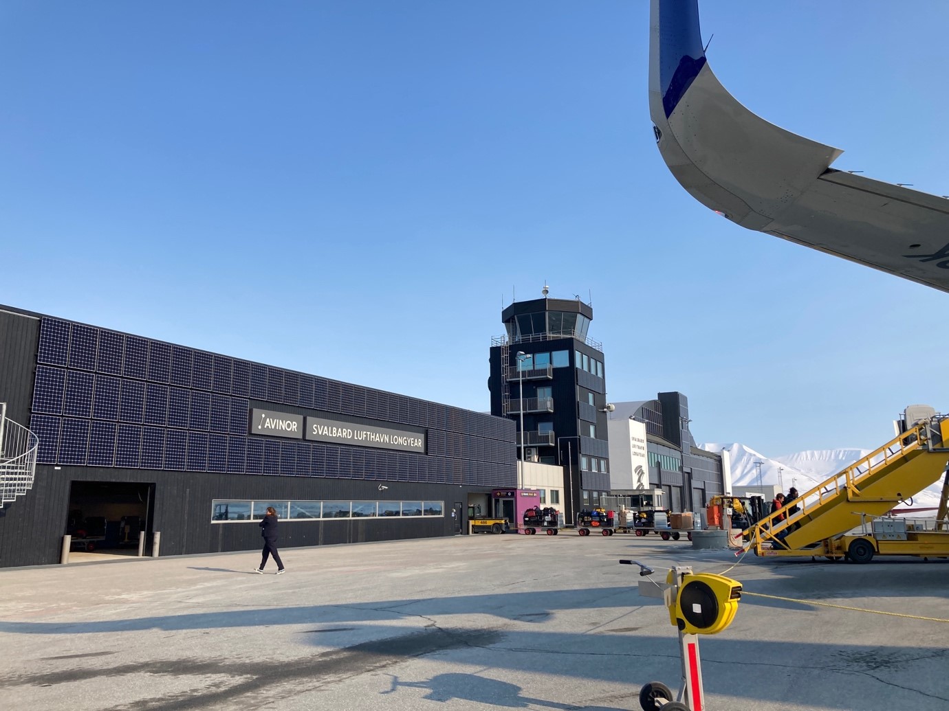 Svalbard Airport, Photo by Alexandra Meyer.