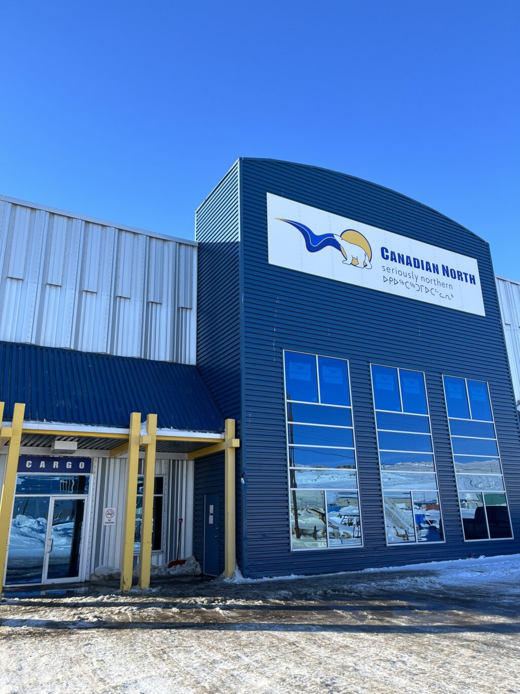 Figure 1: Amazon hub in Iqaluit, Nunavut (Schmid, 2023).