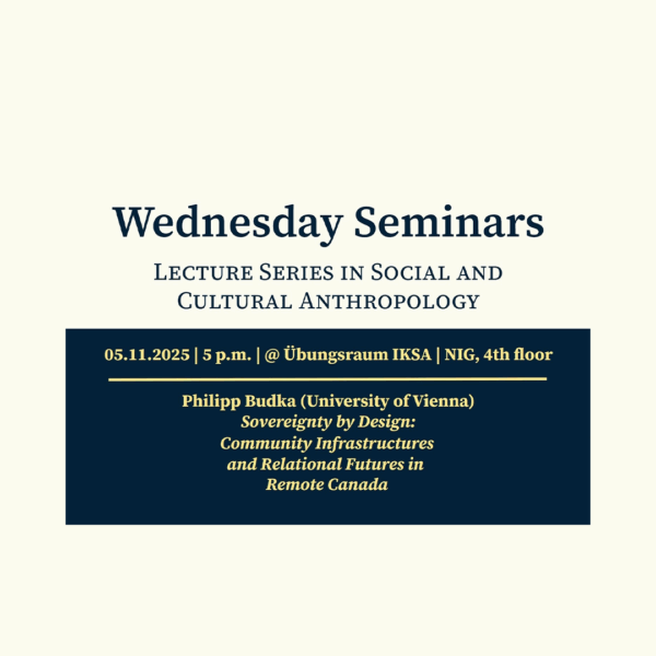Presentation by Philipp Budka at the IKSA Wednesday Seminars