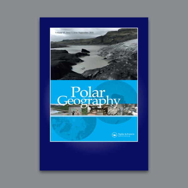 Cover of the Polar Geography journal.